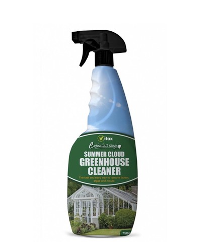 Greenhouse glass cleaner - greenhouse,